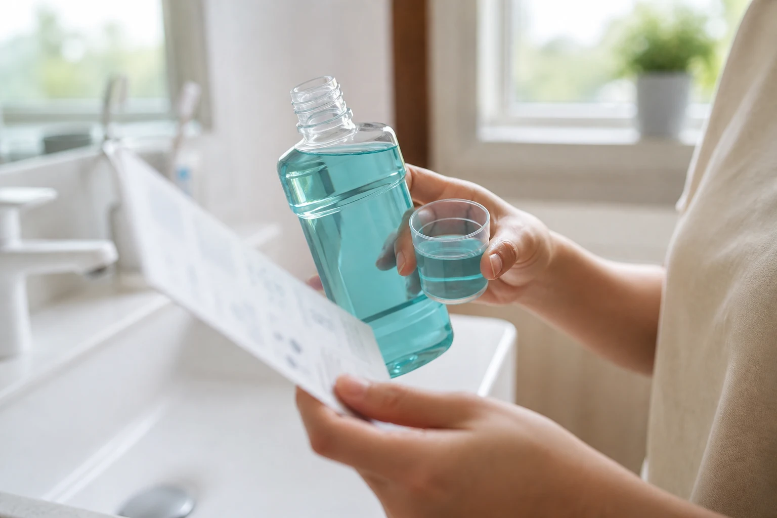 사랑니 발치 후 가글